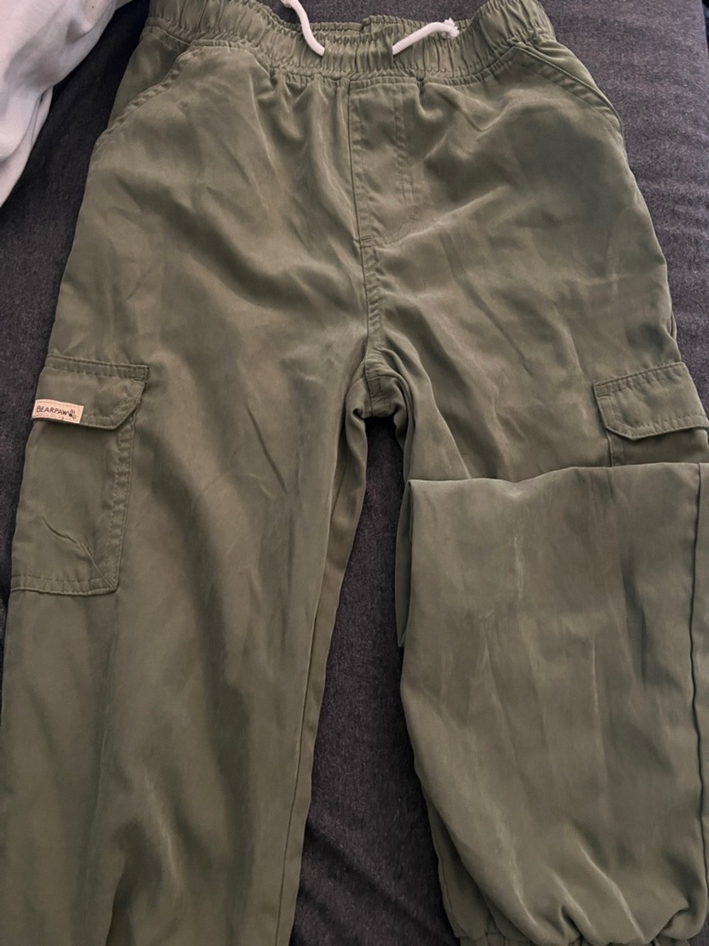 BearPaw Olive Green Cargo Pants